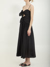aster scarf midi dress