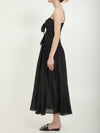 aster scarf midi dress
