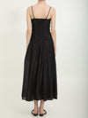 aster scarf midi dress