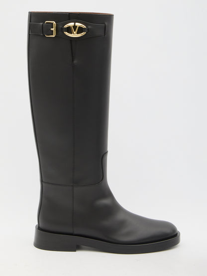 VALENTINO GARAVANI 37 vlogo the bold edition boots