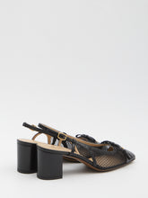 VALENTINO GARAVANI 36 black valet du roi slingback pumps