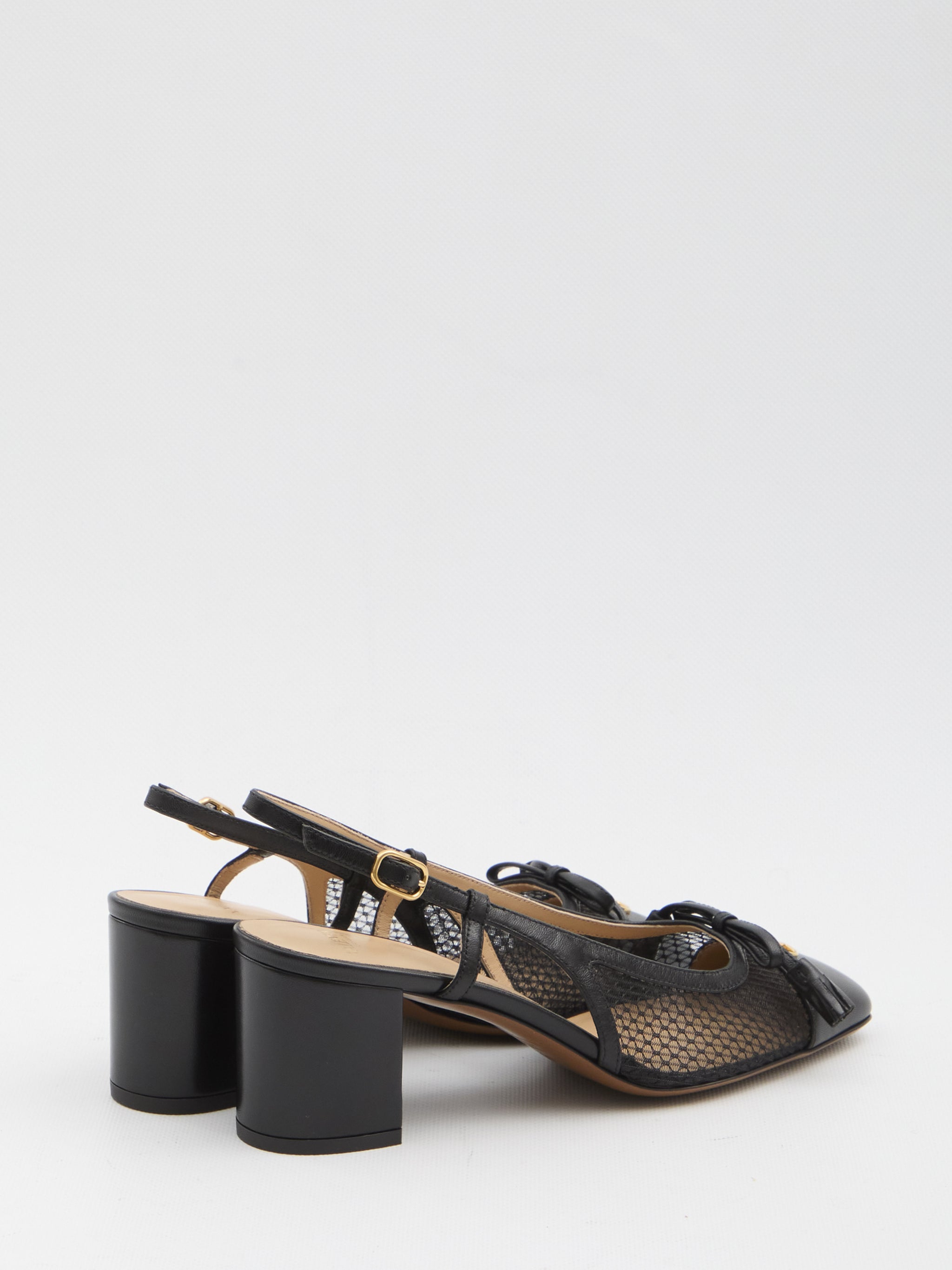 black valet du roi slingback pumps