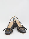 black valet du roi slingback pumps