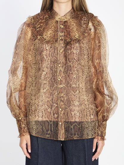 ZIMMERMANN 01 hypnotic smocked blouse