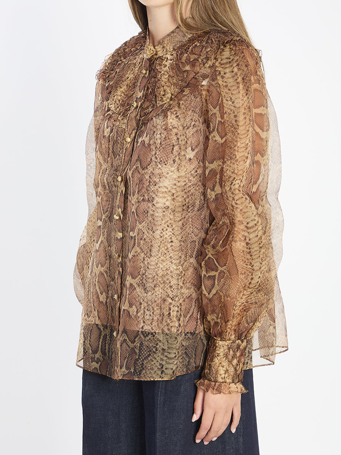 ZIMMERMANN 01 hypnotic smocked blouse