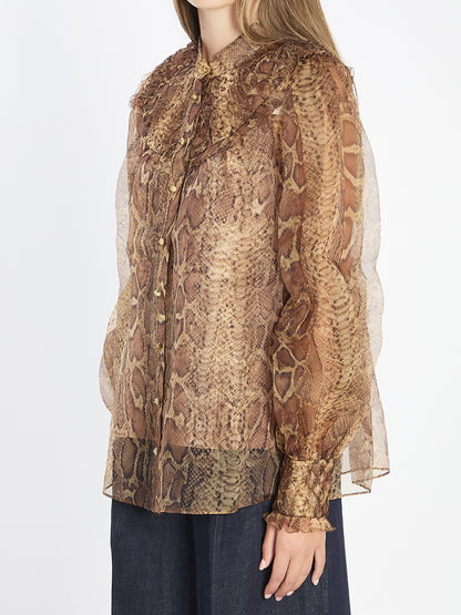 ZIMMERMANN 01 hypnotic smocked blouse