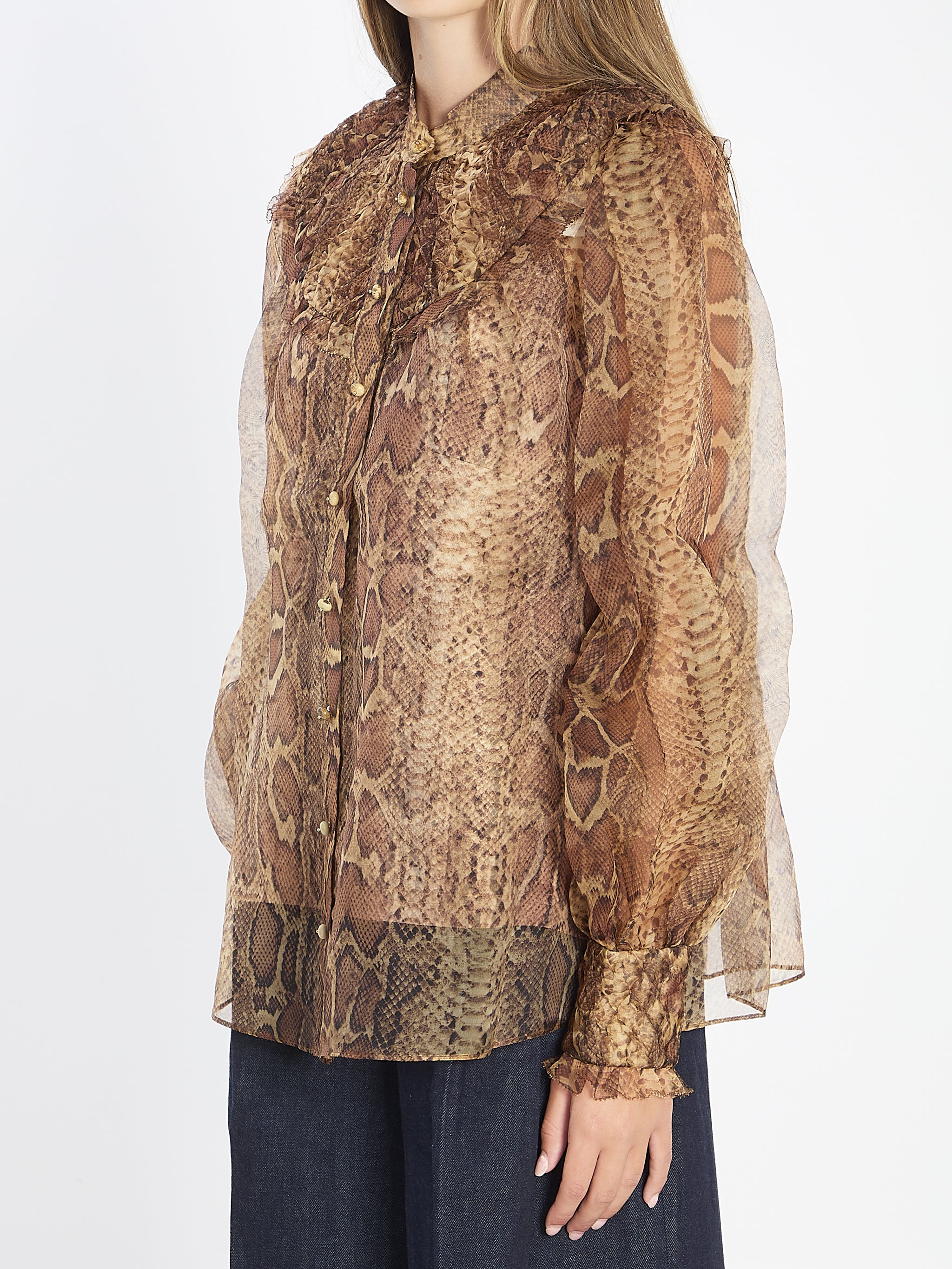 hypnotic smocked blouse