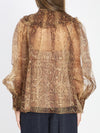 hypnotic smocked blouse