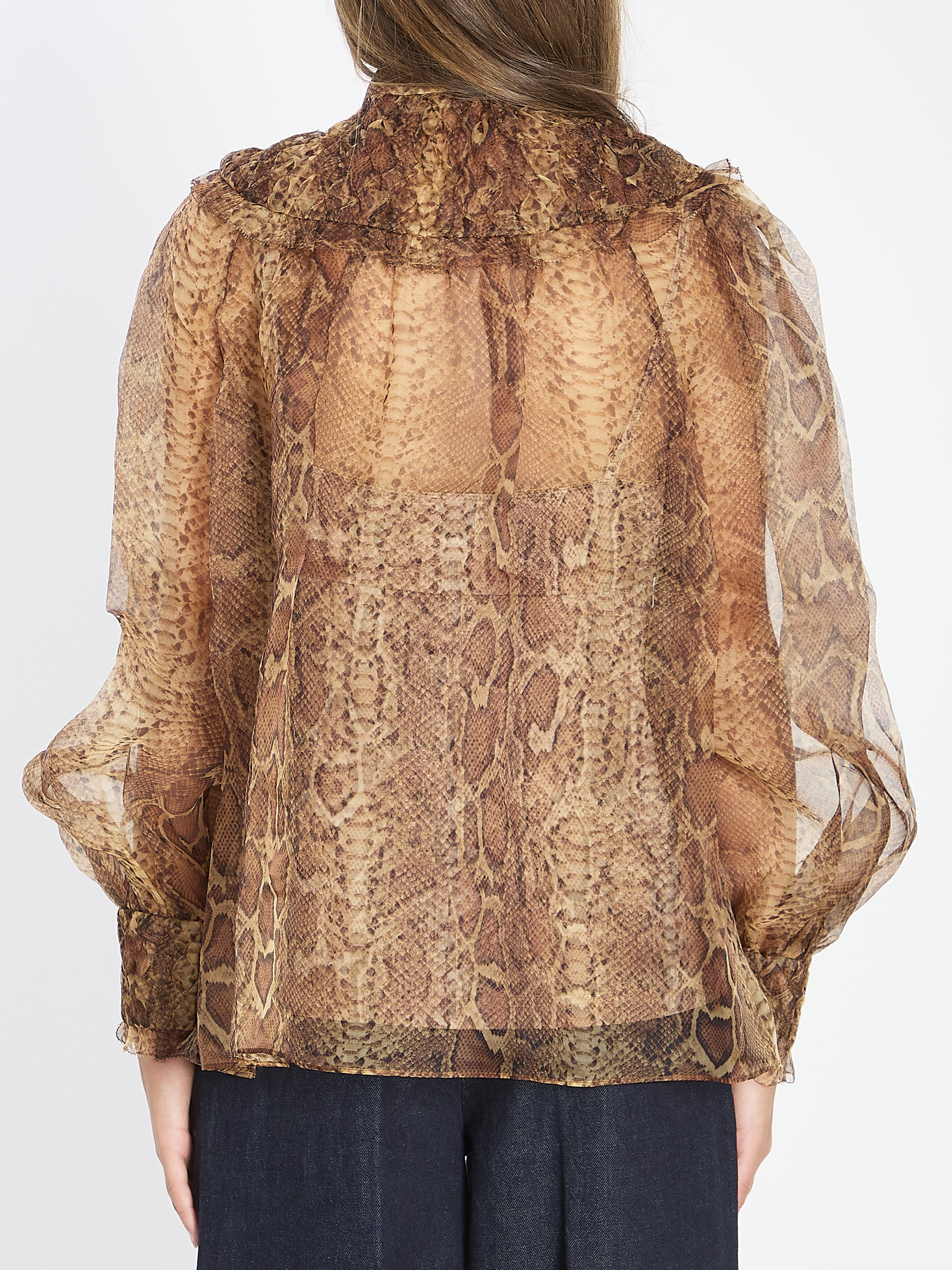 hypnotic smocked blouse