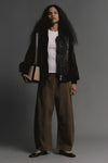 clover suede pants