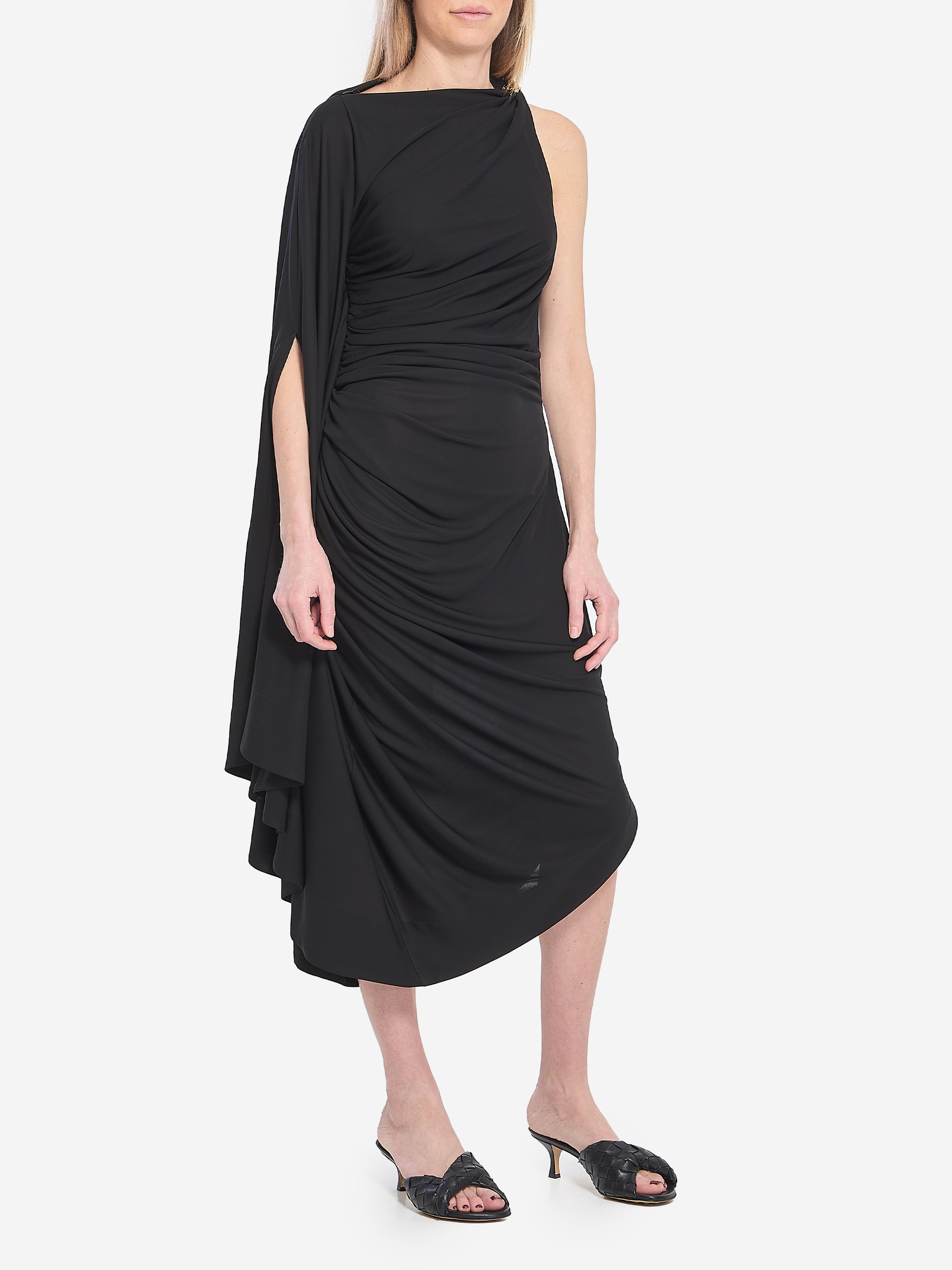 BOTTEGA VENETA 40 draped dress