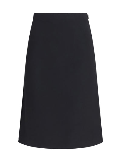 FENDI 40 wool and silk skirt