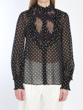 VALENTINO GARAVANI 40 shirt with polka dots