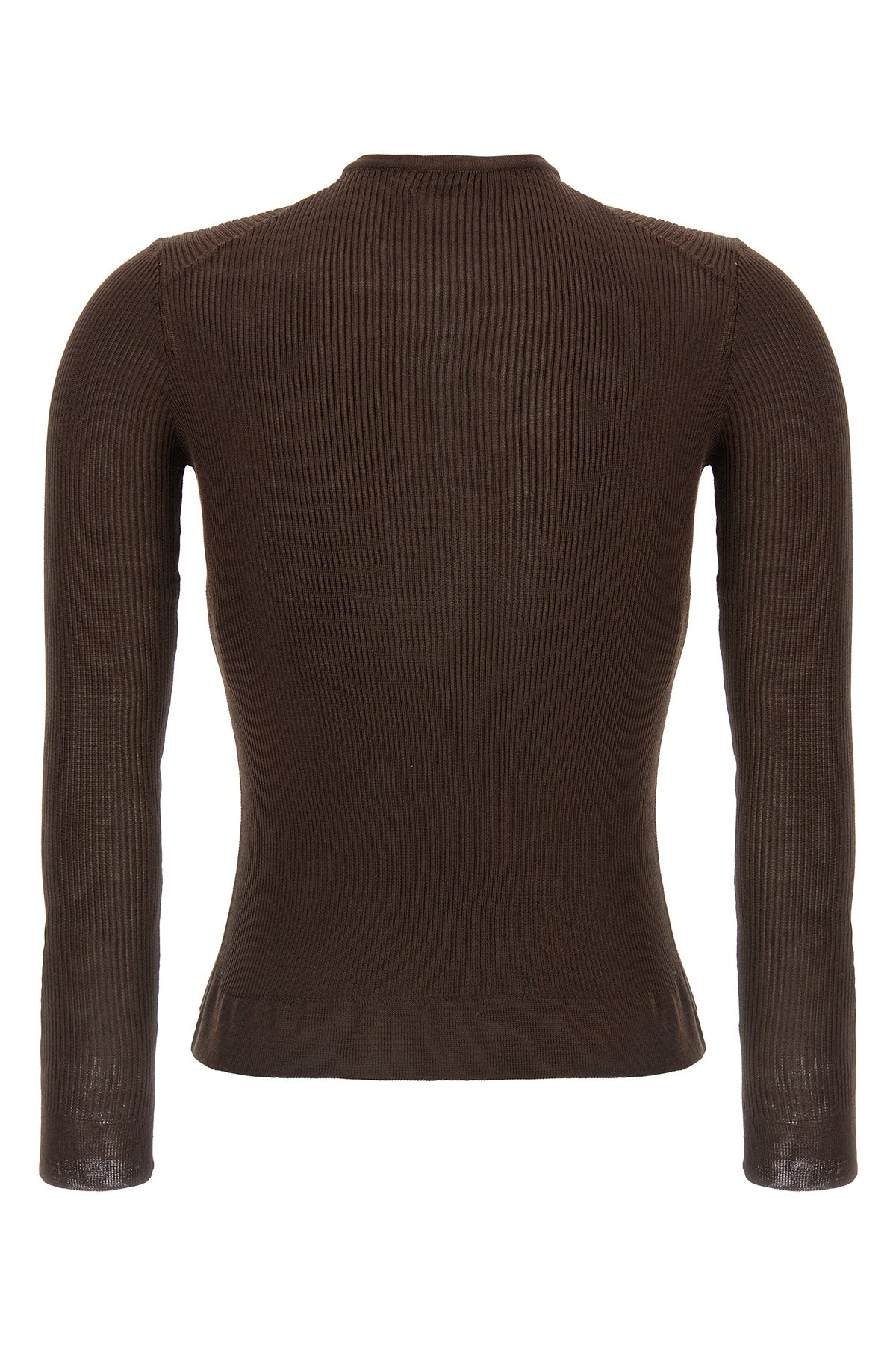 20 ribbed silk sweater