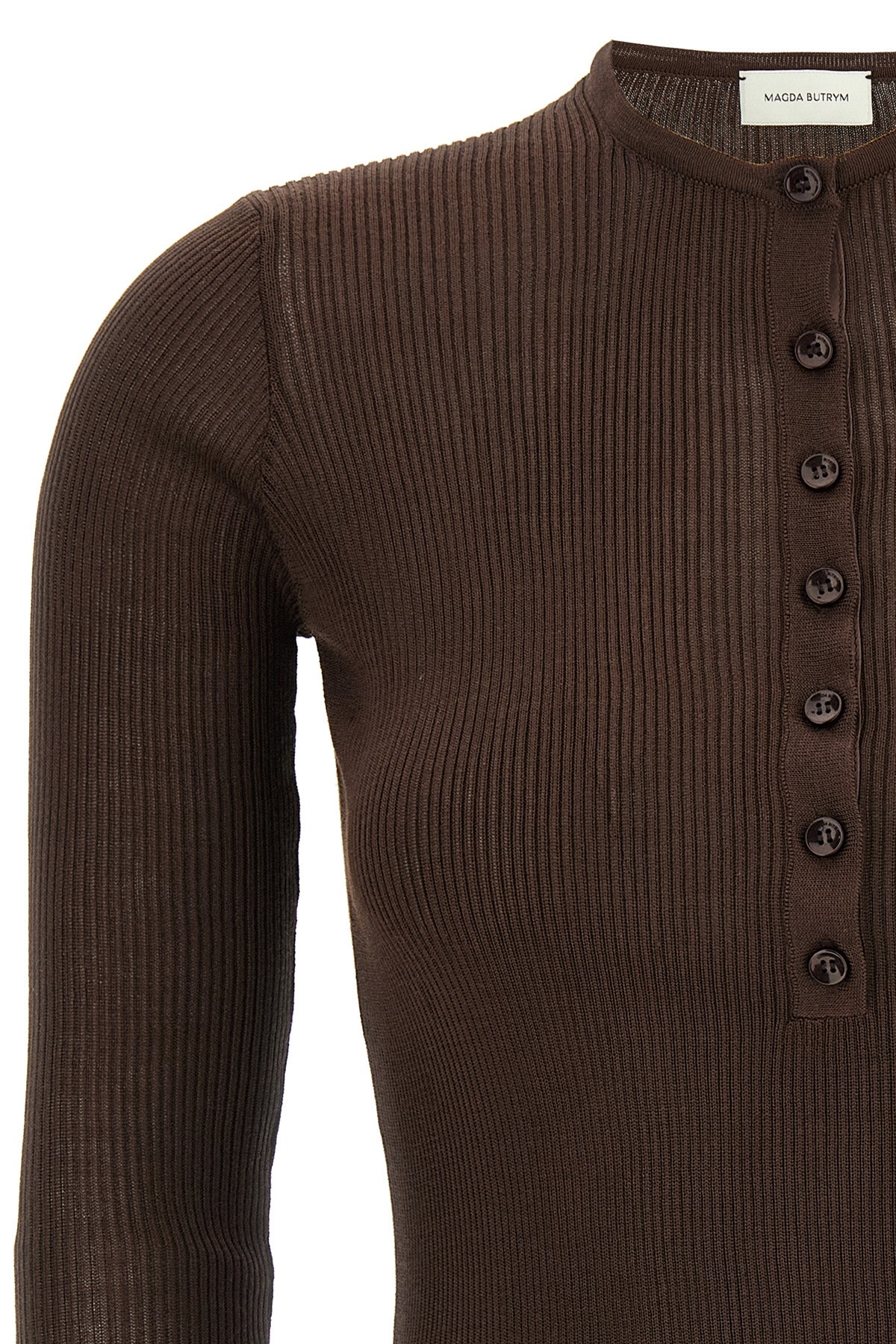 20 ribbed silk sweater