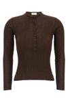 20 ribbed silk sweater