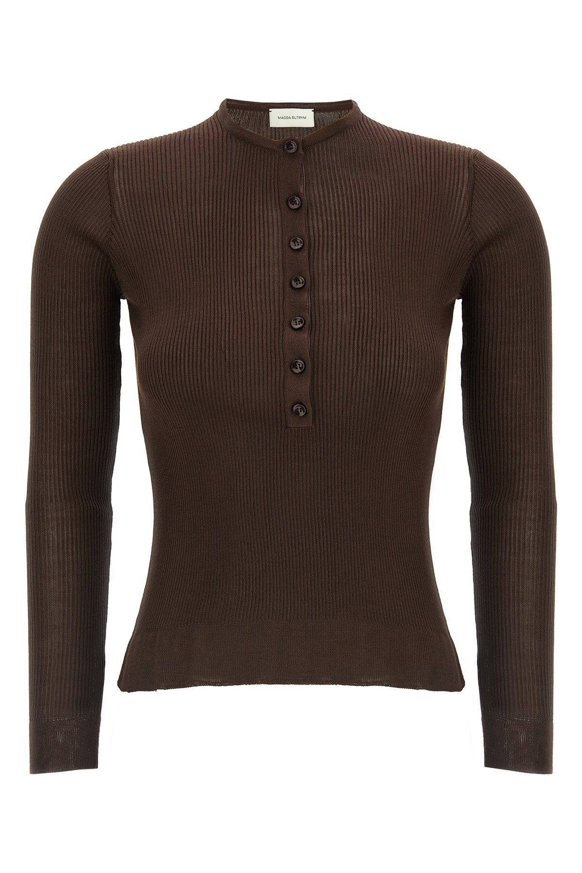 20 ribbed silk sweater