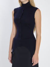 JEAN PAUL GAULTIER M top with lingerie garter 