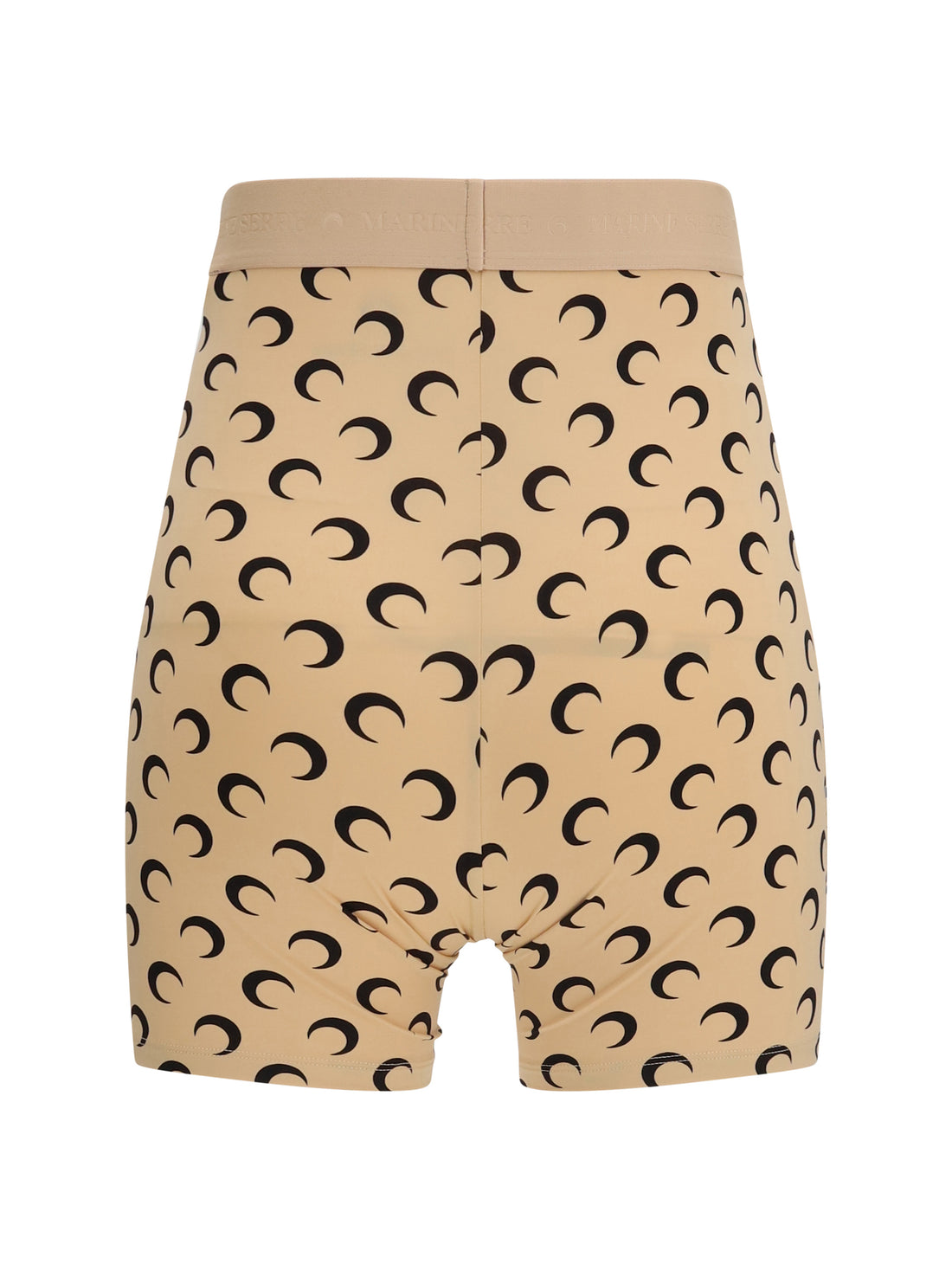 MARINE SERRE M technical stretch fabric shorts