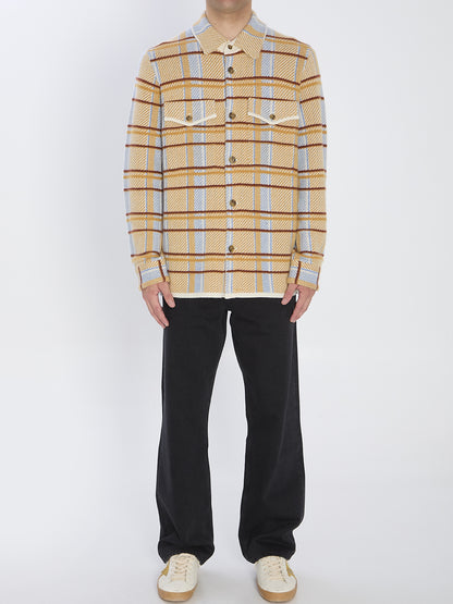 GUEST IN RESIDENCE XS plaid work shirt 