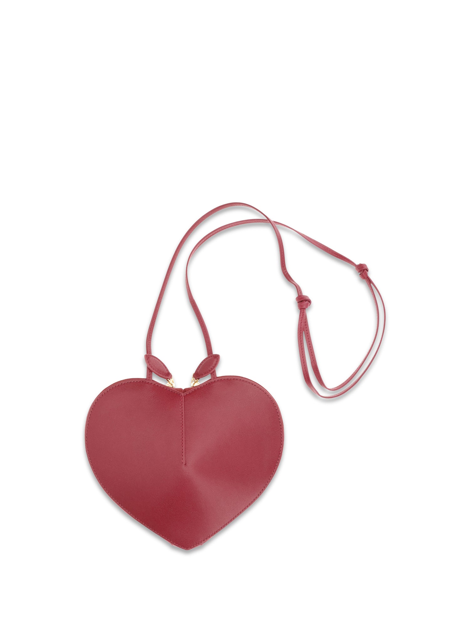 ALAIA OS cœur bimaterial shoulder bag