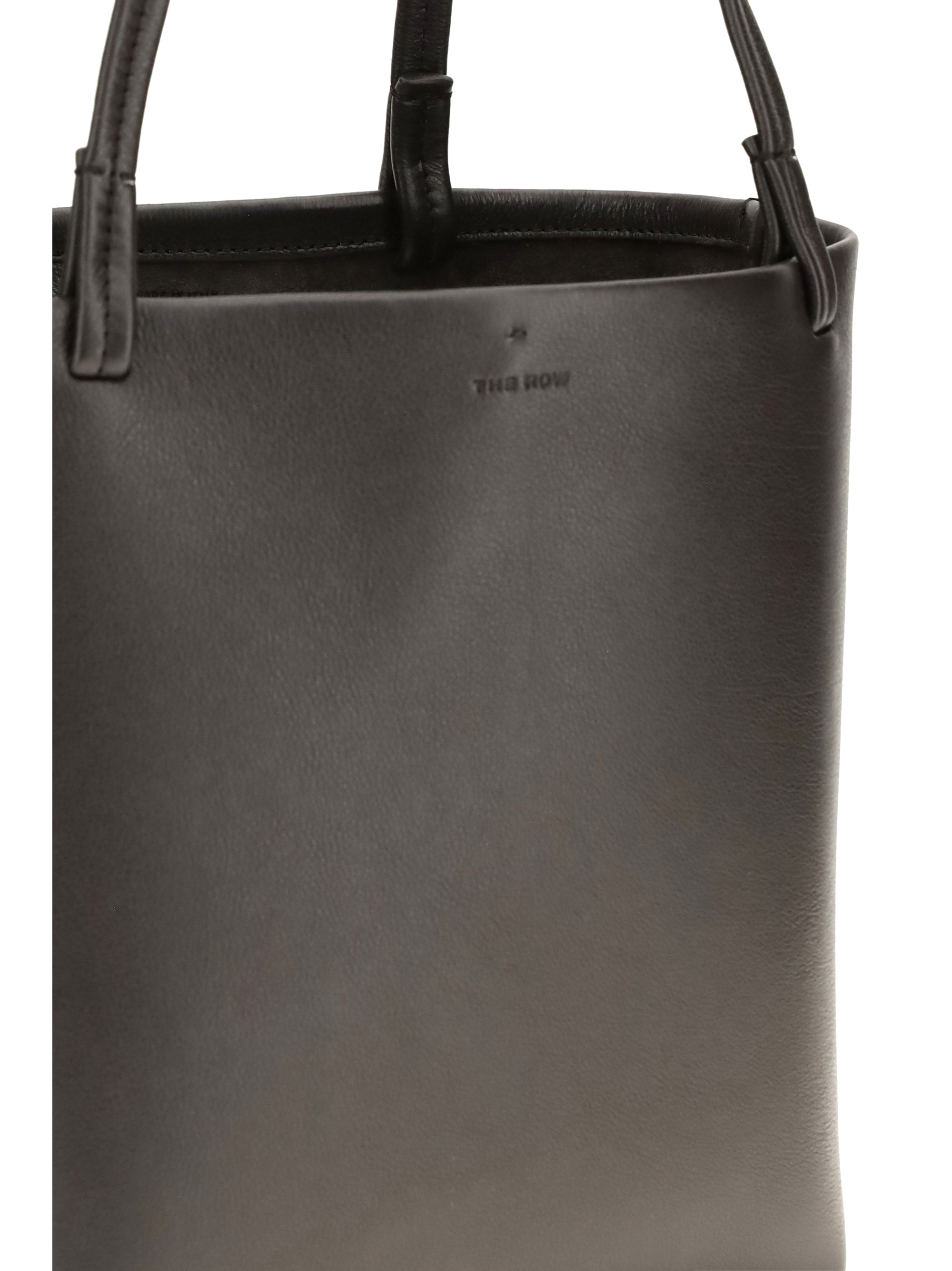 medium park leather tote bag