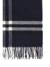 BURBERRY OS cashmere check scarf