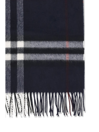 BURBERRY OS cashmere check scarf