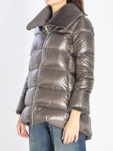 HERNO 40 light puffer with collar fur 