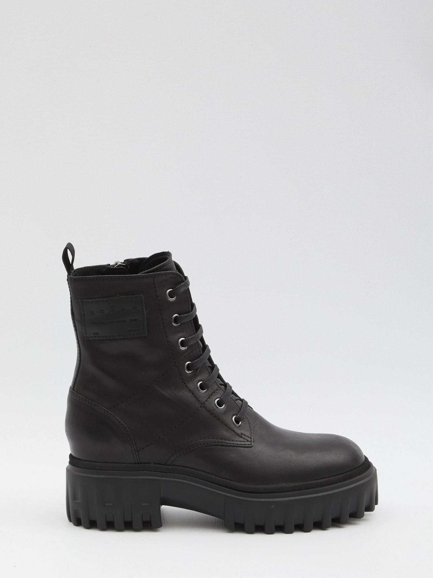 HOGAN 36 h700 leather ankle boots