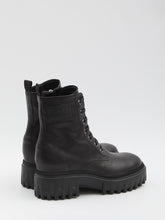 HOGAN 36 h700 leather ankle boots