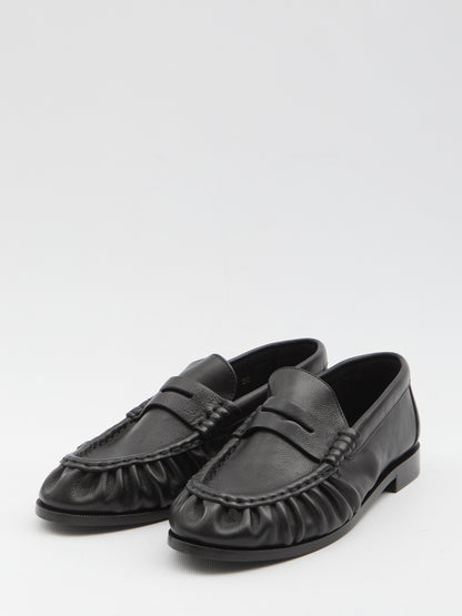 SAINT LAURENT 36 le loafer mocassins