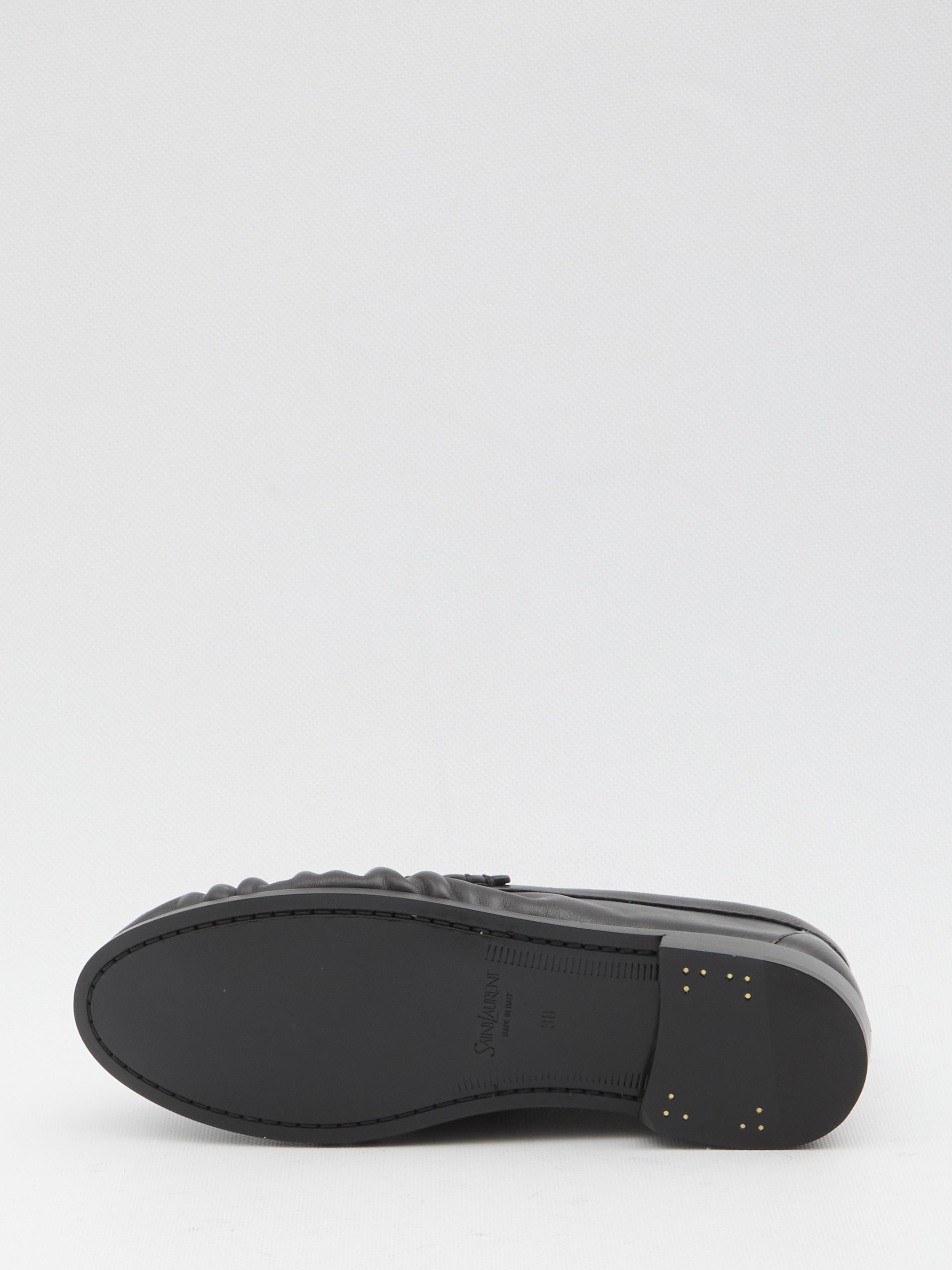 SAINT LAURENT 36 le loafer mocassins