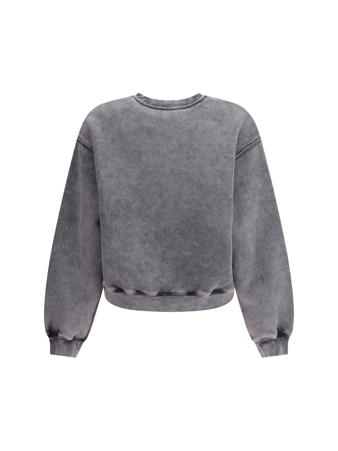 ALEXANDER WANG M  embossed logo crewneck sweatshirt