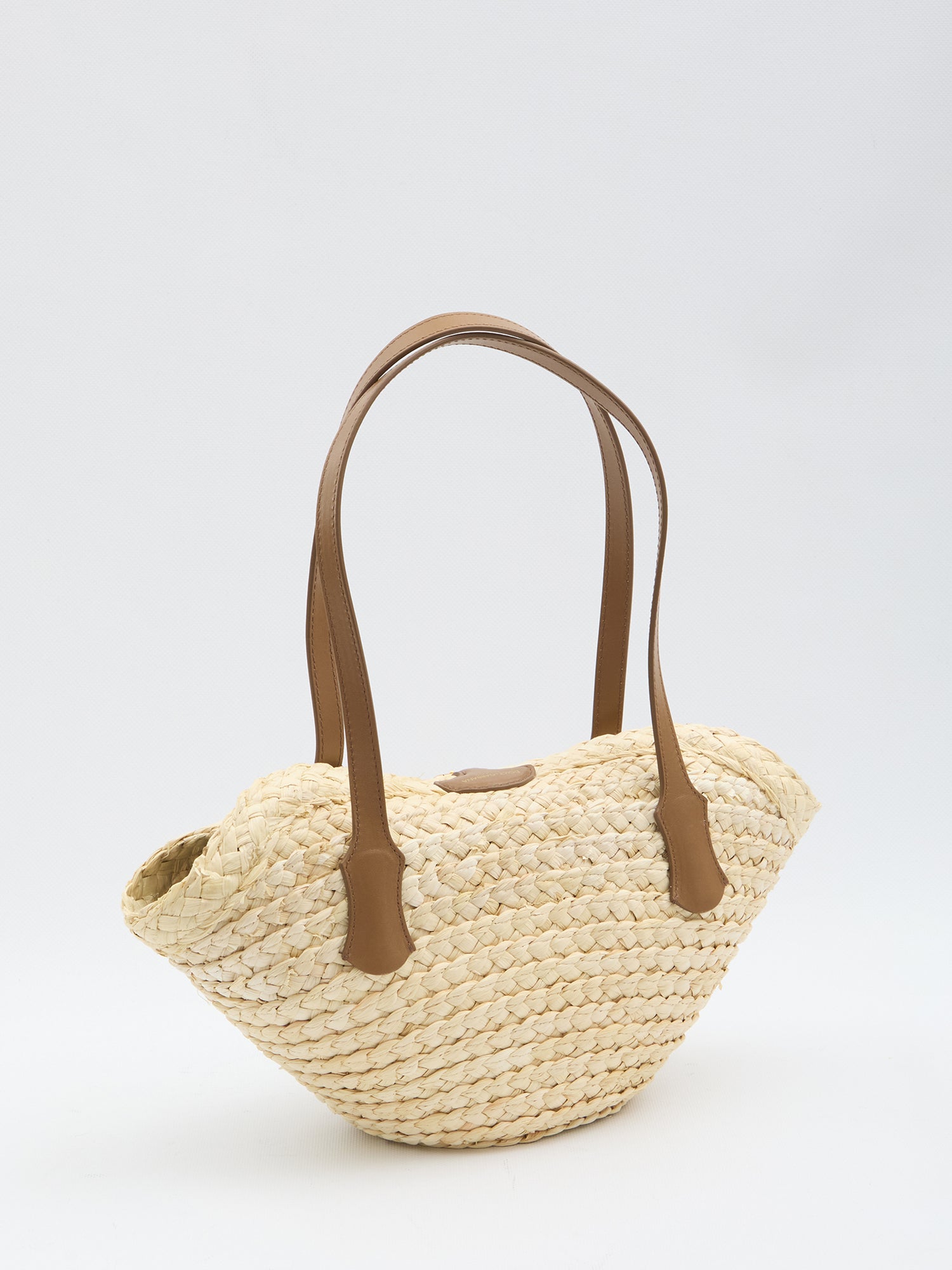 DOLCE&amp;GABBANA OS capri coffa bag in straw