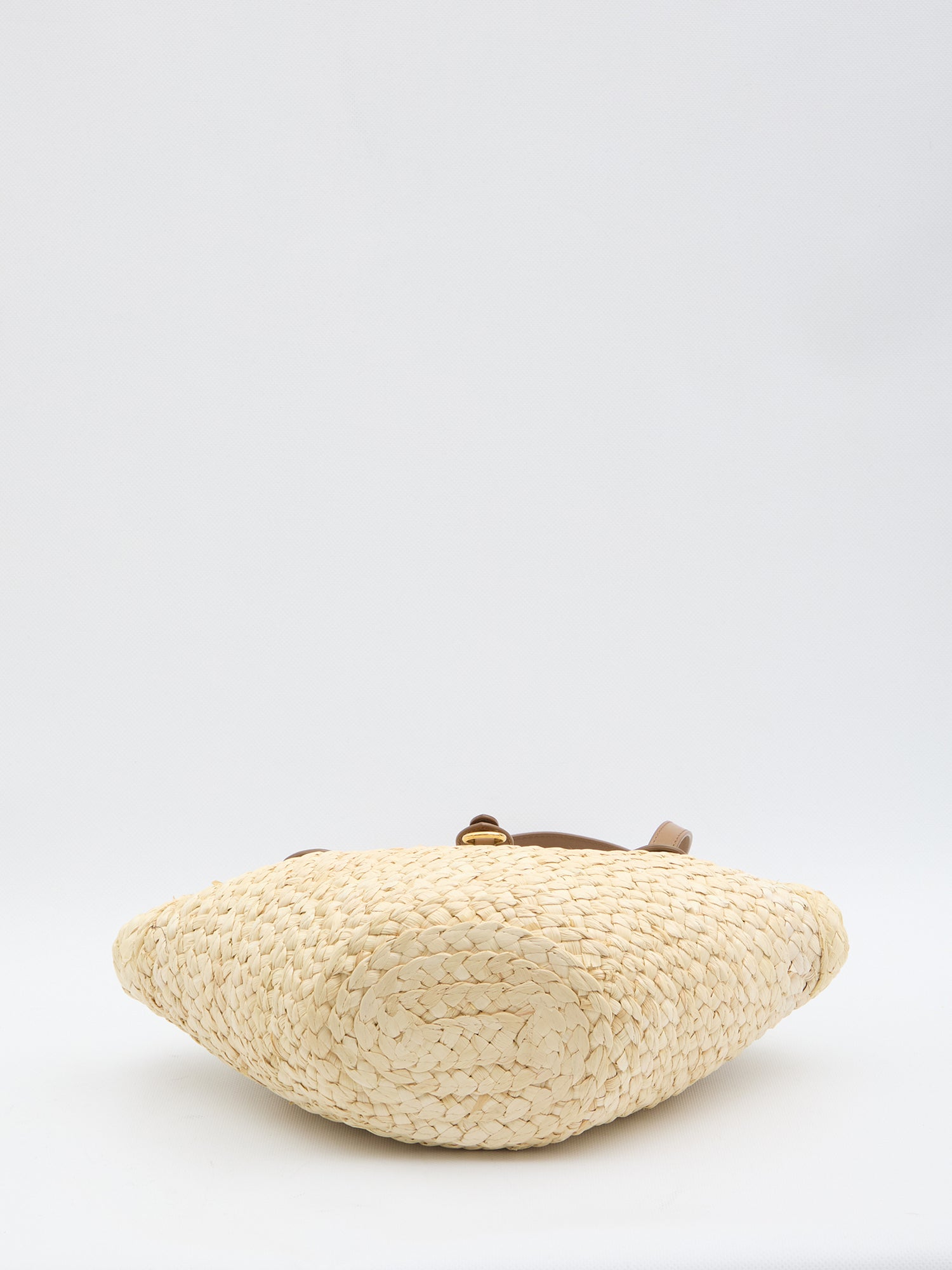 DOLCE&amp;GABBANA OS capri coffa bag in straw