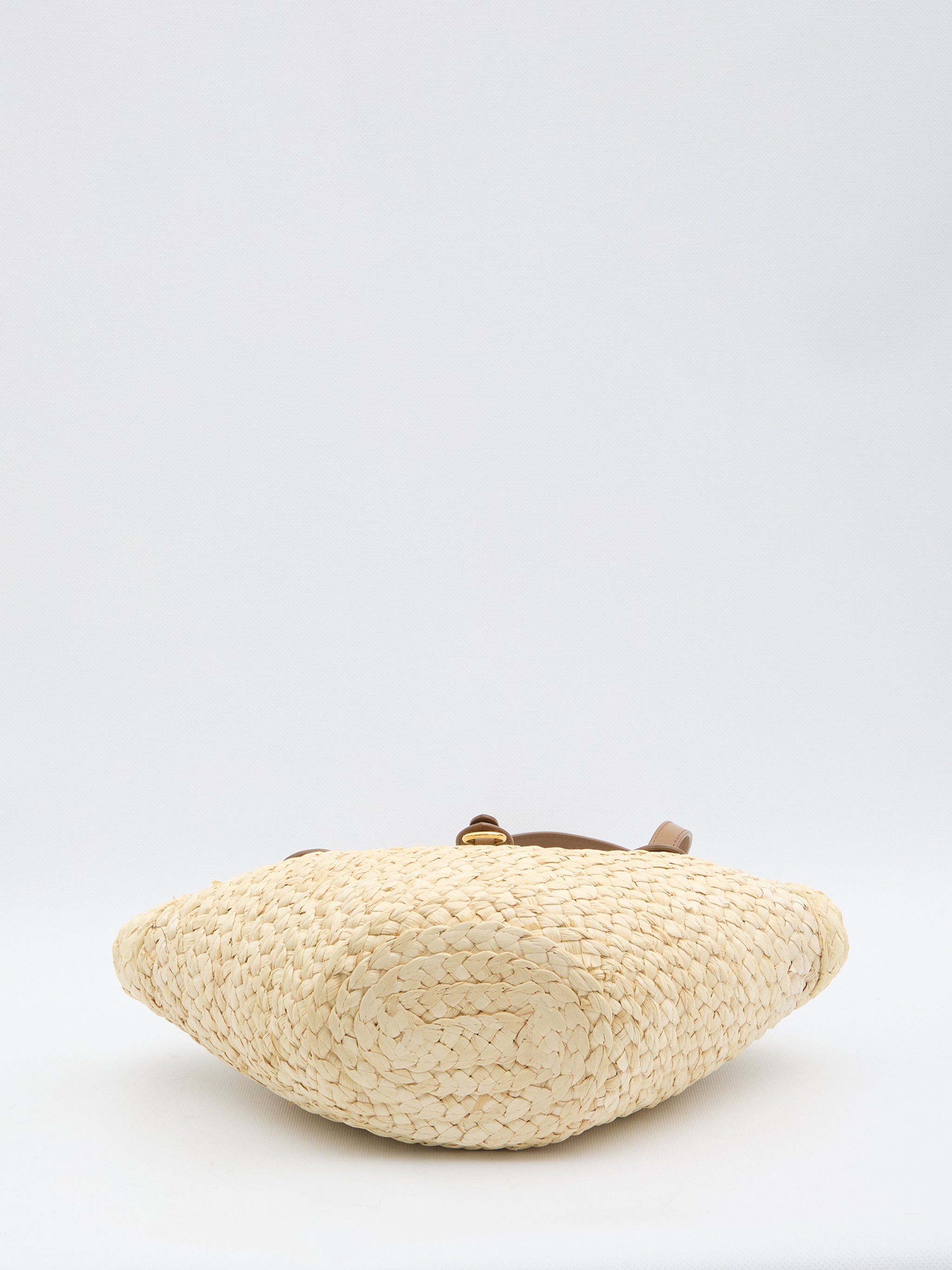 capri coffa bag in straw