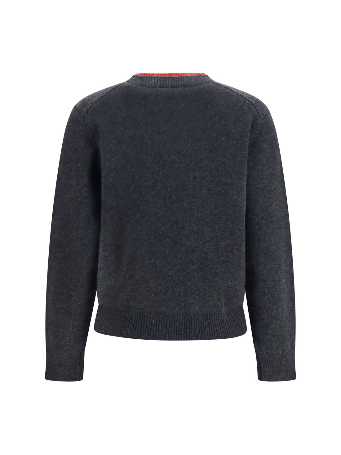 LOULOU DE SAISON L otis cashmere sweater with two-tone collar