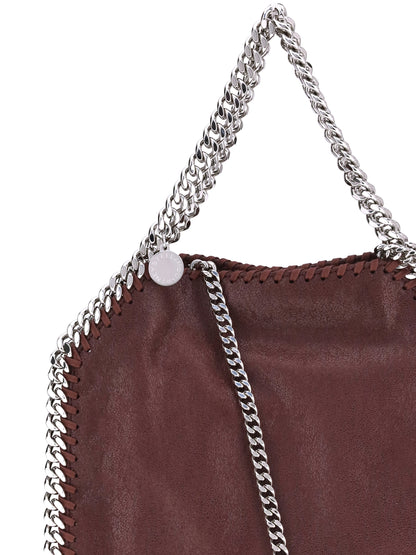 STELLA MCCARTNEY OS palladium tote handbag