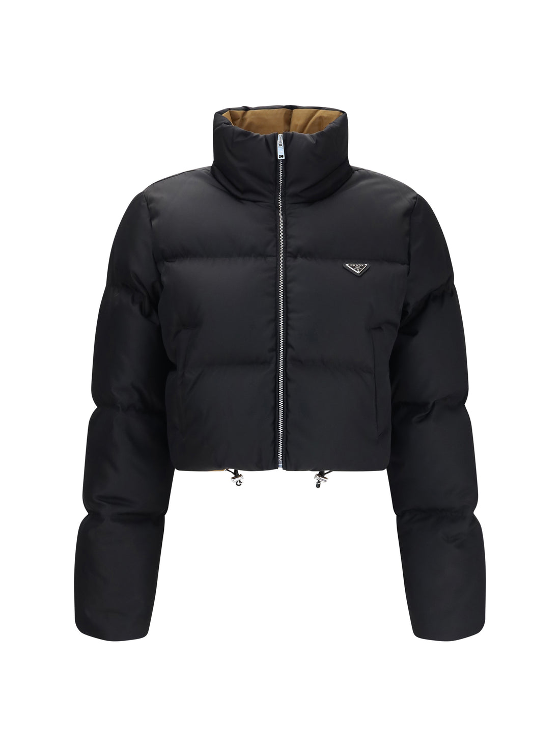 PRADA 38 short re-nylon down jacket