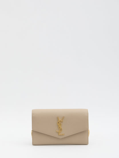 SAINT LAURENT OS uptown pouch with chain