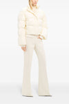 ac cropped puffer jacket in padded nylon