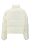 ac cropped puffer jacket in padded nylon