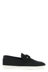 chambeliboat nubuck leather loafers slip-on style