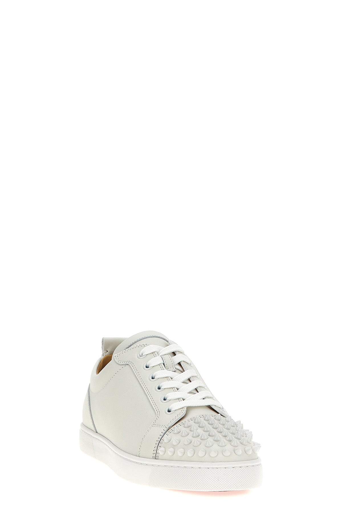 louis junior spikes calf leather sneakers