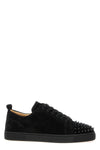 louis junior spikes suede sneakers