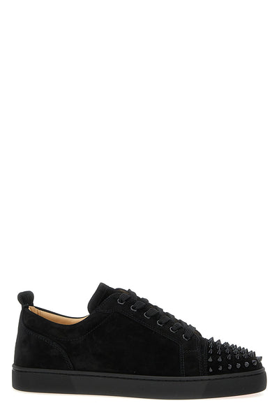 louis junior spikes suede sneakers