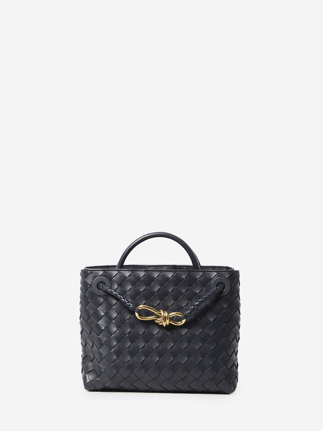 BOTTEGA VENETA OS blue andiamo small bag