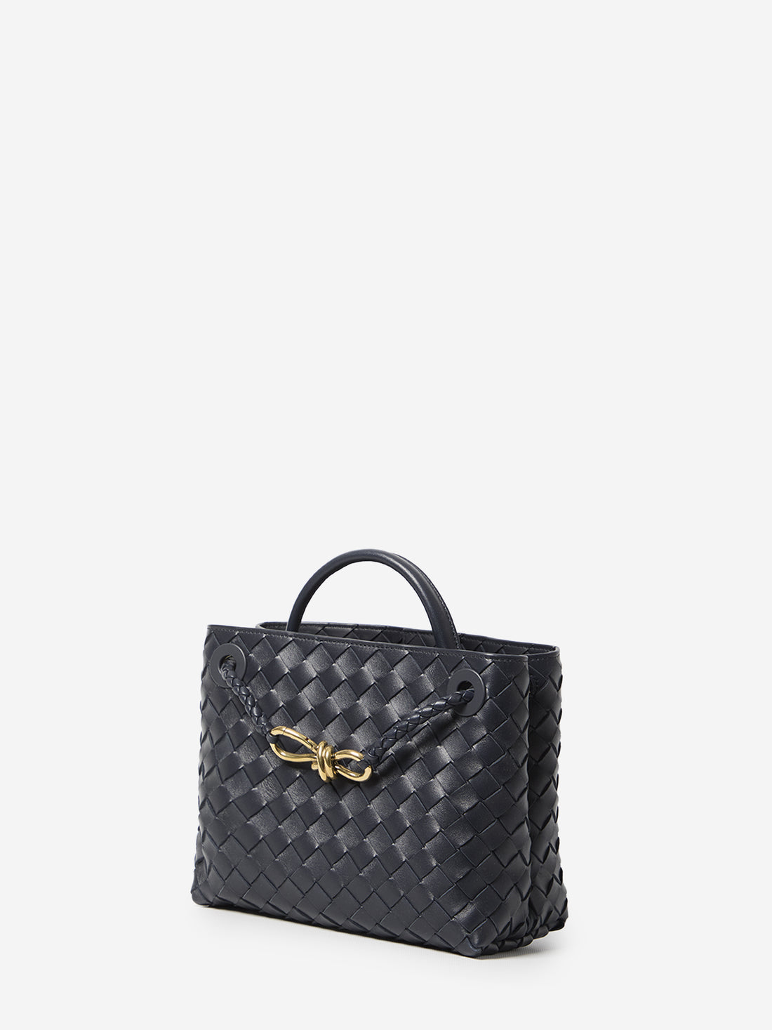 BOTTEGA VENETA OS blue andiamo small bag