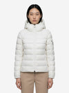 white short down jacket